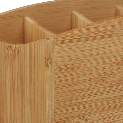 Desk organization in bamboo 4 compartments