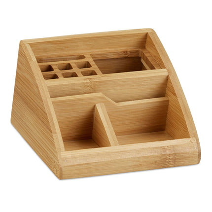 Desk organization in bamboo