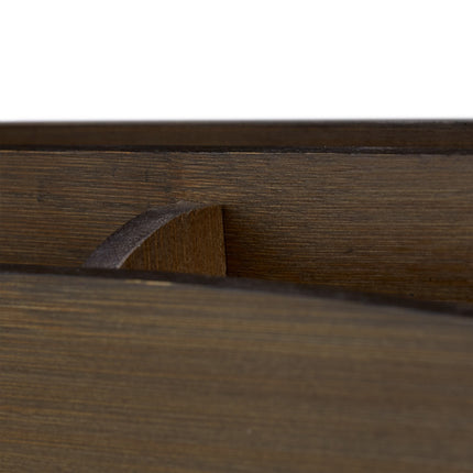 Desk organization in bamboo