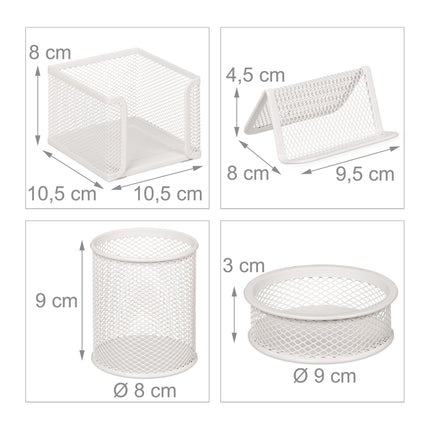 Desk organization set 7 parts