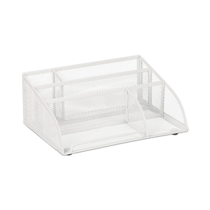 Desk organization with 5 compartments