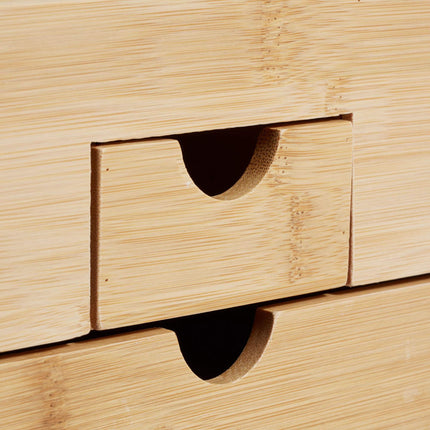 Desk organization with drawers