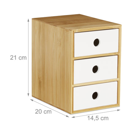 Desk organizer 3 drawers