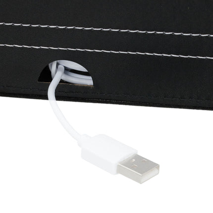 Desk organizer artificial leather