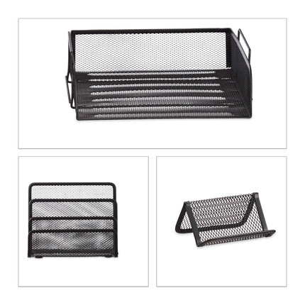 Desk organizer set, 7 pieces