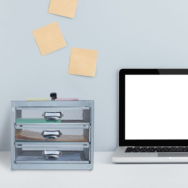 Desk storage A4 with 3 drawers