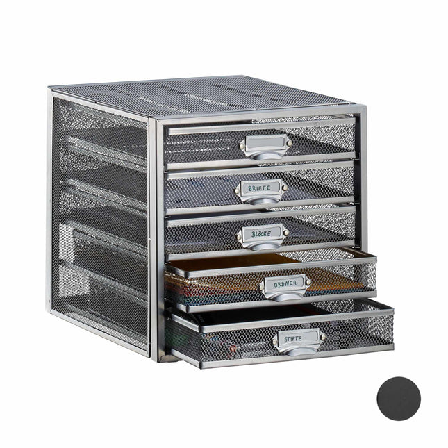 Desk storage A4 with 5 drawers