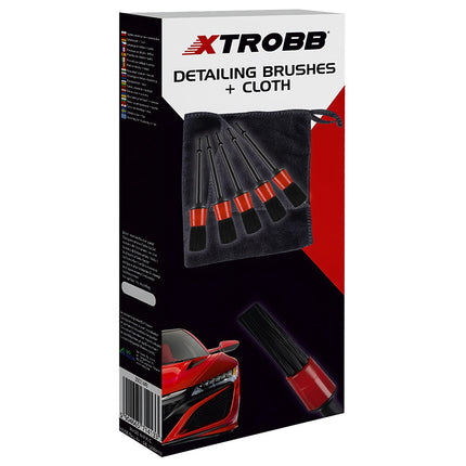 Detailing brushes + Xtrobb 21449 cloth