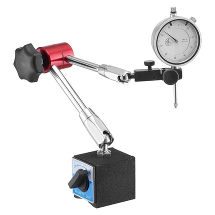 Dial Test Indicator With Magnetic Base, 0.03 mm, 0-25.4 mm
