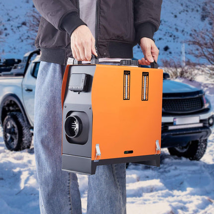 Diesel Air Heater, 12V 5KW All-in-One, LCD Remote