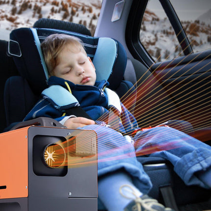 Diesel Air Heater 12V 5kW, Bluetooth App, LCD Control