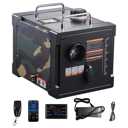 Diesel Heater 5-8KW, 12V-24V, Bluetooth, 7L Tank