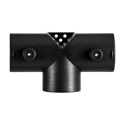 Diesel Heater Duct Connector 59mm, 3-Way T with Valves