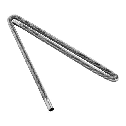 Diesel Heater Exhaust Hose 1980mm, Stainless, 2 Clamps