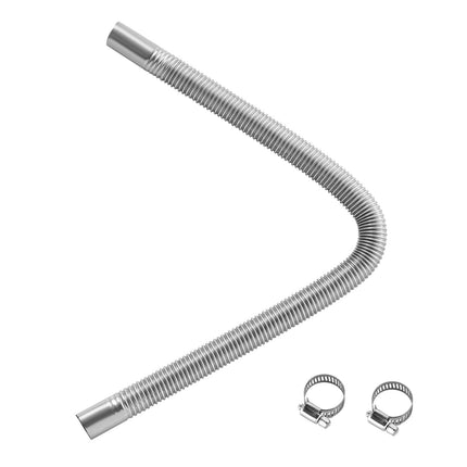 Diesel Heater Exhaust Hose 600mm, 25mm, 2 Clamps