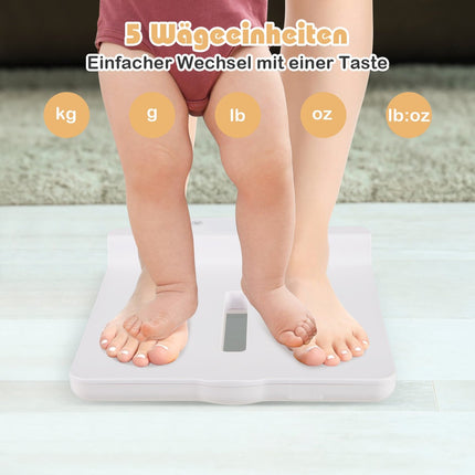 Digital Baby Scale with Removable Tray, App-Enabled