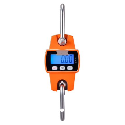 Digital Crane Scale 660 lb, Cast Aluminum, LCD Display
