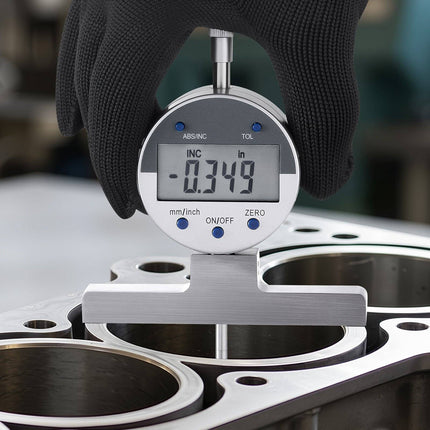 Digital Depth Micrometer 0-558.8 mm, 0.01 mm, 4 Anvils