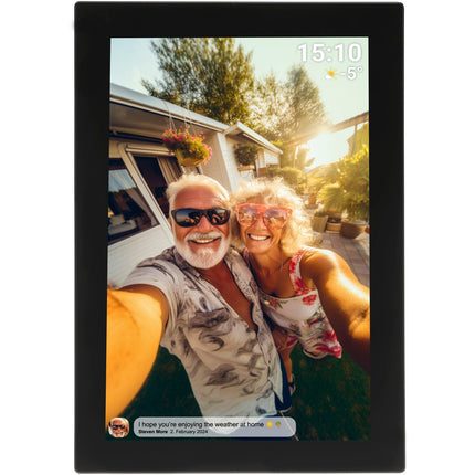 Digital Photo Frame 10.1" WiFi, FRAMEO Software, Black