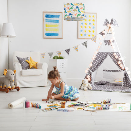 Dino hanging lamp children's room