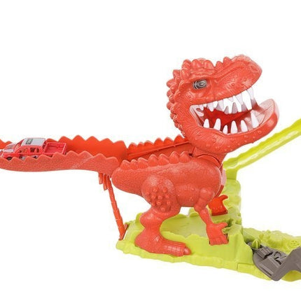 Dinosaur launcher track + 2 cars