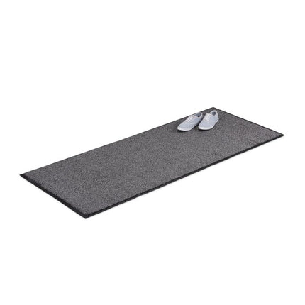 Dirt collecting mat gray