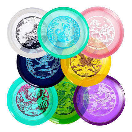 Disc Golf Set, 8-Pack PDGA Approved Putter, Mid-Range, Driver
