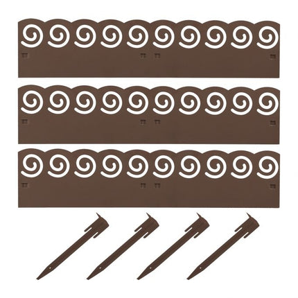 Discount edge brown metal