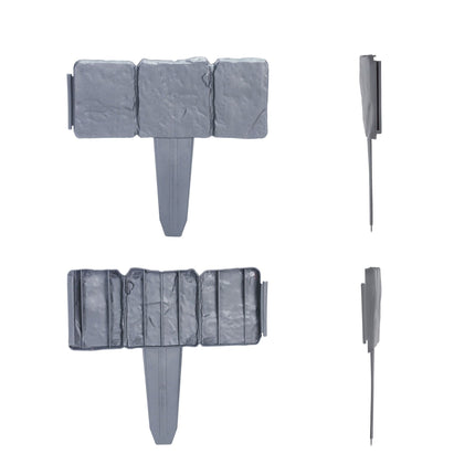 Discount edge stone-look set of 10