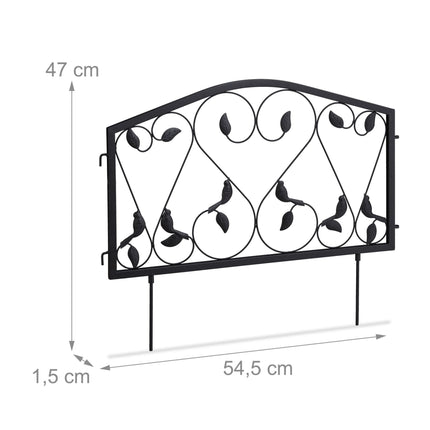 Discount fence 4 panels antique style