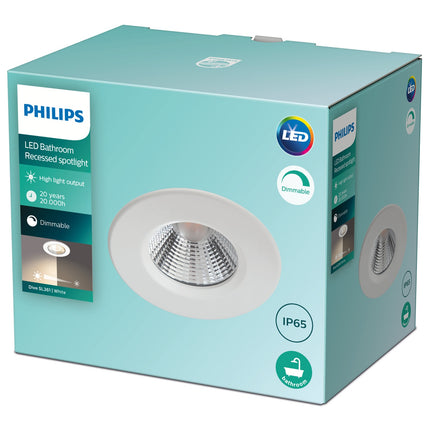 Dive LED spot 85mm 5.5W 350lm 2700K dim IP65