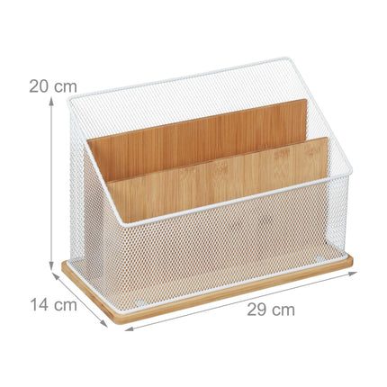 Document holder Bamboo Metal Mix
