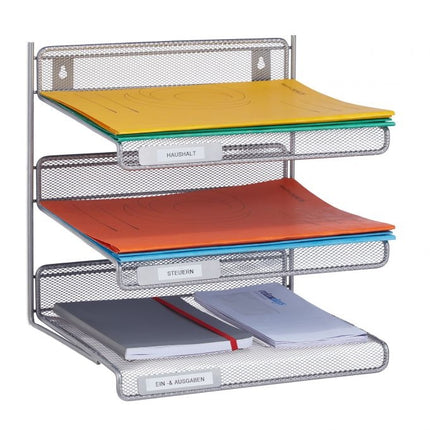 Document storage with 3 compartments