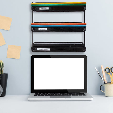 Document storage with 3 compartments