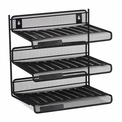 Document storage with 3 compartments