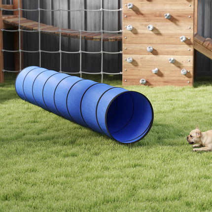 Dog Agility Tunnel, 300cm, Oxford Fabric, with Anchors