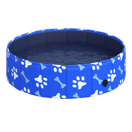 Collapsible dog pool tub for pets, 80 cm diameter