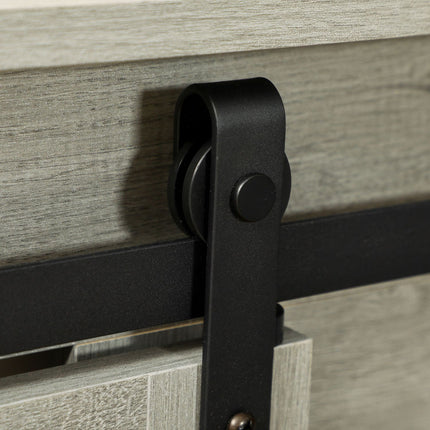 Medium Dog House - Grey, Double Door, Two Room Option