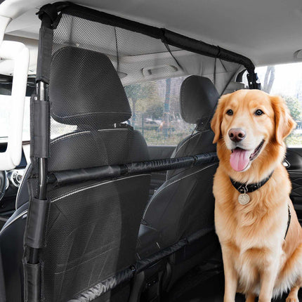Dog Car Barrier, 50-Inch Wide Mesh, Universal Fit