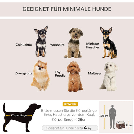 Dog crate, foldable carrier & backpack with pillow