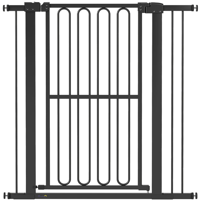 Dog Gate, 76-104 cm No-Drill Stair Barrier