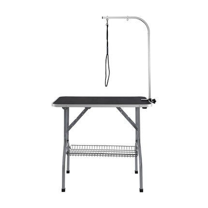 Dog Grooming Table 36x24 In, Foldable, Clamp Arm, 330 lb
