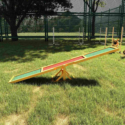 Dog Agility Rocker Toy - 180 x 30 x 30 cm, Outdoor training