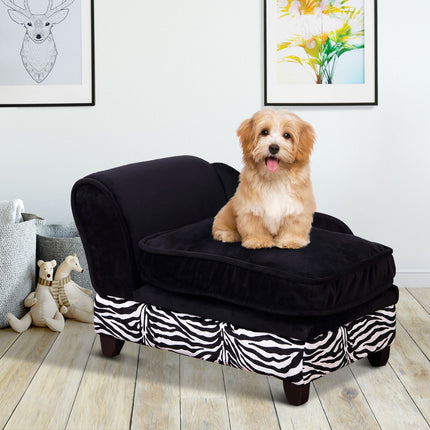 Sofa for pets with storage, dog and cat bed