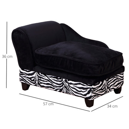 Sofa for pets with storage, dog and cat bed