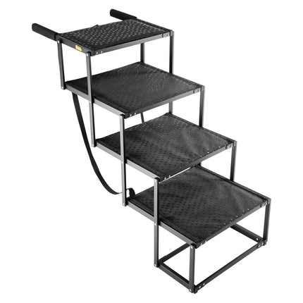Dog Stairs For Car, 4-Step Foldable Non-Slip, 250 lb