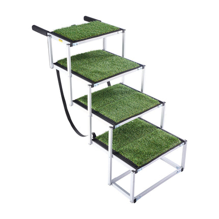 Dog Stairs for Car, 4-Step Foldable Non-Slip, 200 lb
