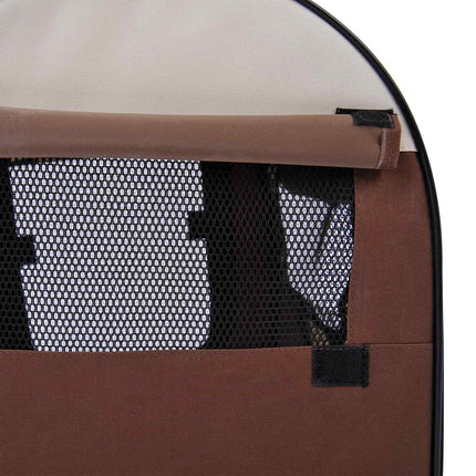Foldable Pet Backpack Carrier - Waterproof, Comfortable, 61x46x51cm