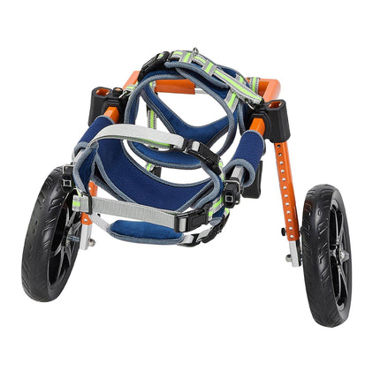 Dog Wheelchair for Back Legs, Adjustable 2-Wheel, 35–48 lb