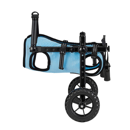 Dog Wheelchair for Hind Legs, Adjustable 2-Wheel, Up To 10kg